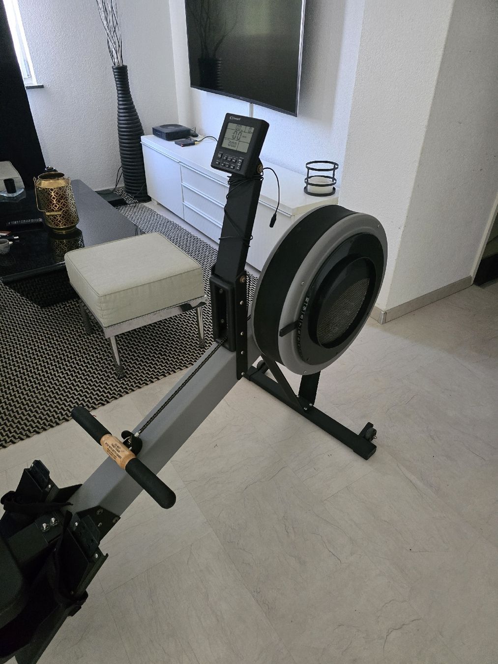 Concept 2 Hometrainer: Rudergerät Concept2 pm2 – Usato da Derendingen venduto da S.Skorbi 3