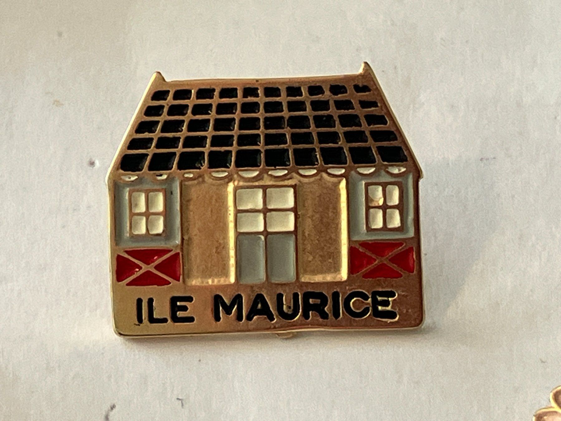 Plaketten & Abzeichen: 1 Pin Ile Maurice – Gebraucht aus Basel von djwwpp
