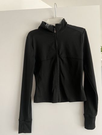 Sport Jacke schwarz Grösse S