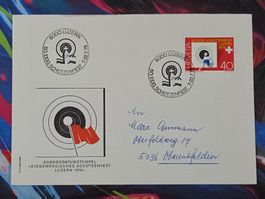CL28 Enveloppe + Timbre Suisse 1979