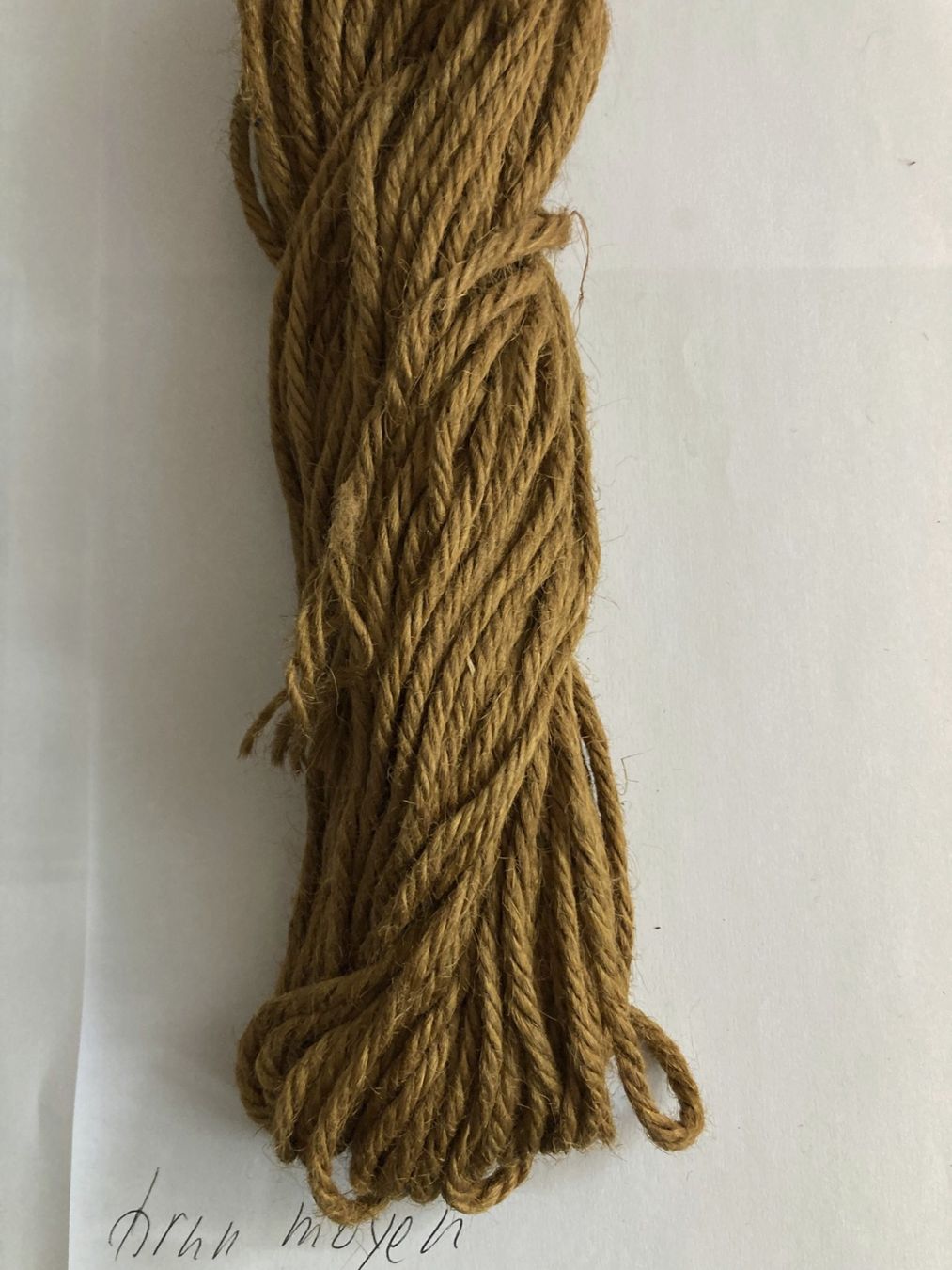 Lana: Handarbeitsgarn Jute gefärbt – Nuovo e nell'imballaggio originale da Rifferswil venduto da IMRUTSCH 4