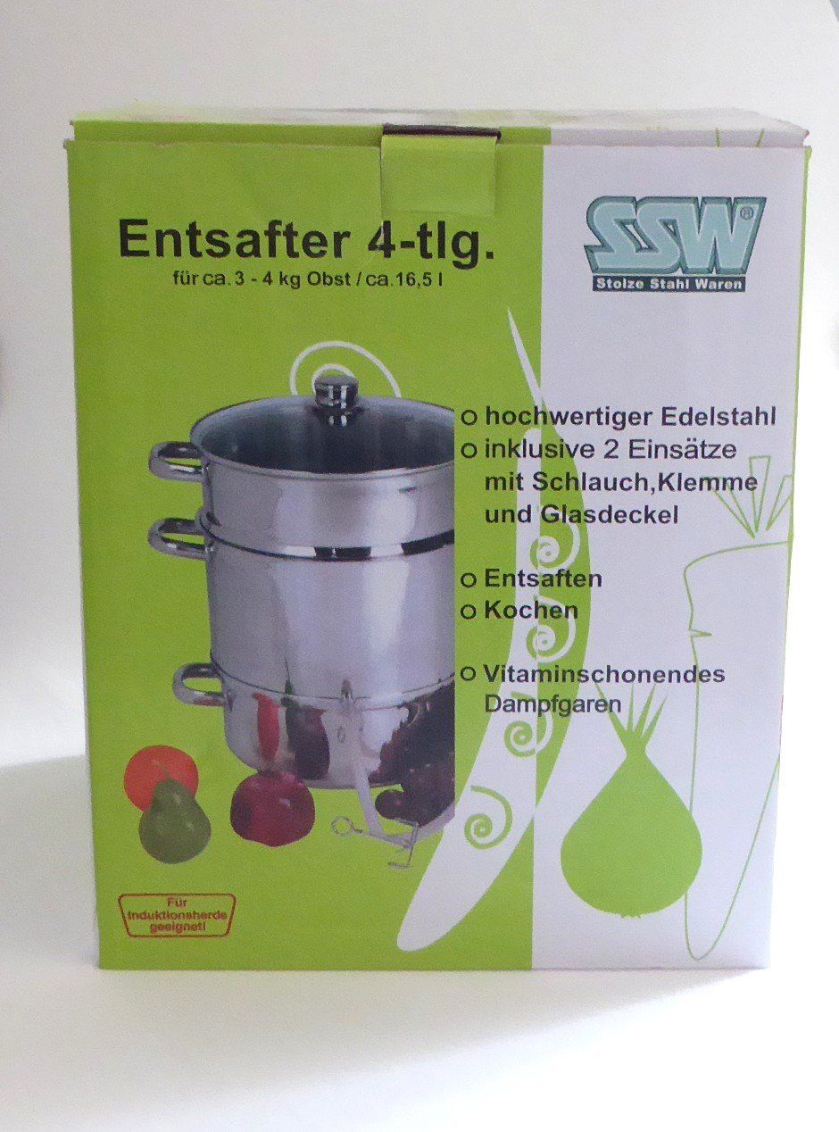 Elettrodomestici da cucina: Dampf-Entsafter 4-tlg. – Usato da Mauren venduto da Yeelen
