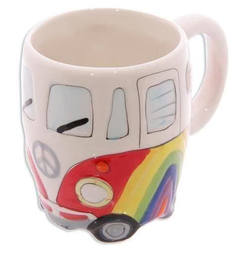 Tazze: Camper Bus Tasse "Rainbow" – Nuovo e nell'imballaggio originale da Ennetbürgen venduto da open24shop