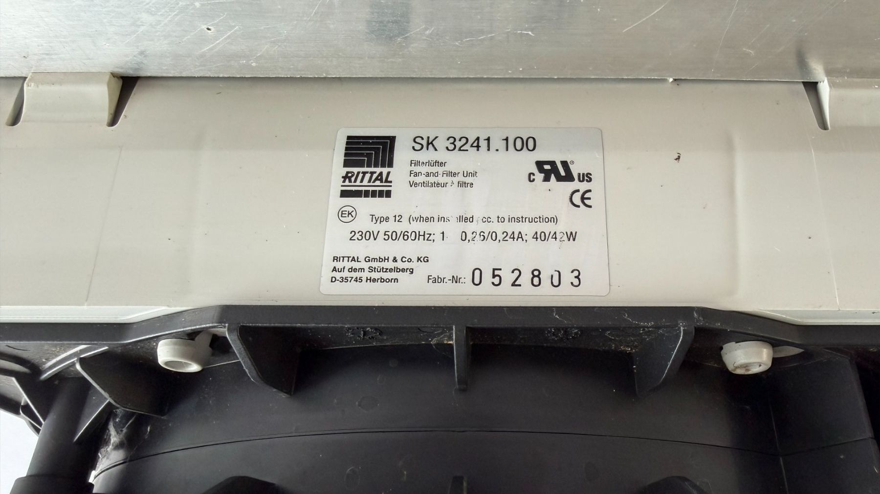 Ventilatori: Filterlüfter mit Filterrahmen Rital SK3241.100 – Usato da Huttwil venduto da Thoste 7