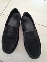 Mocassins homme Tod's en daim noir taille 7 41 eur bon état
