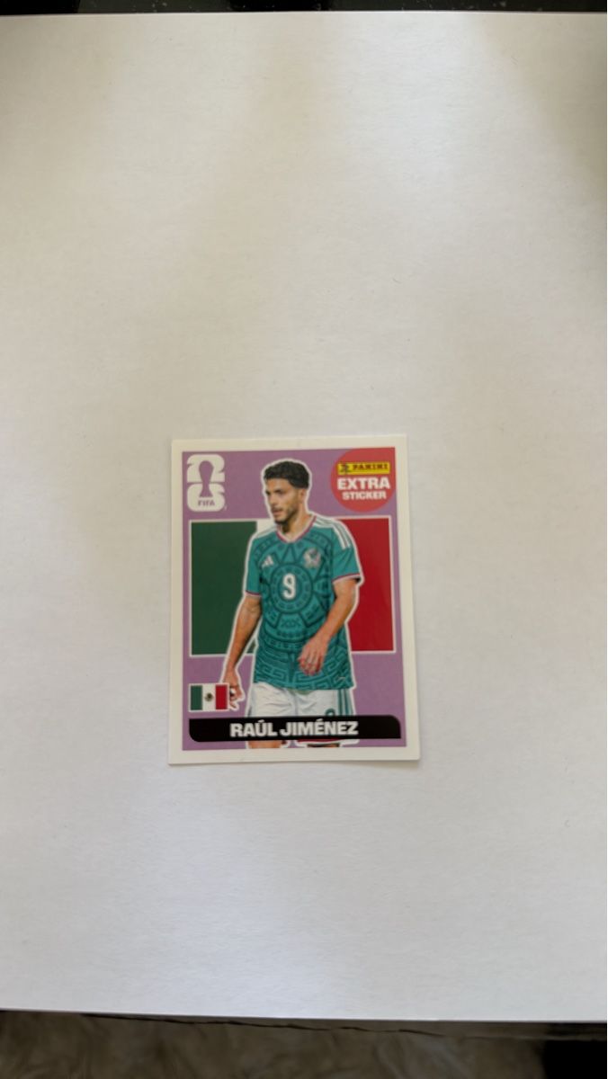 Panini Sammelbilder & Trading cards: Panini Extra Sticker Raúl Jiménez – Neu (gemäss Beschreibung) aus Zürich von Maeckes