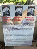 Unikates Werbeschild E-Mailschild Uefa Euro 2008 Bern Metall