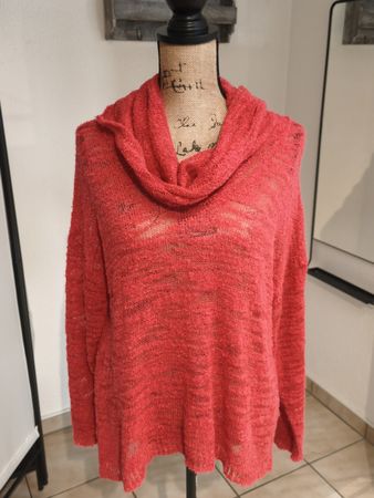 Northland Vicolo: Rot Strickpullover,  Gr. XL