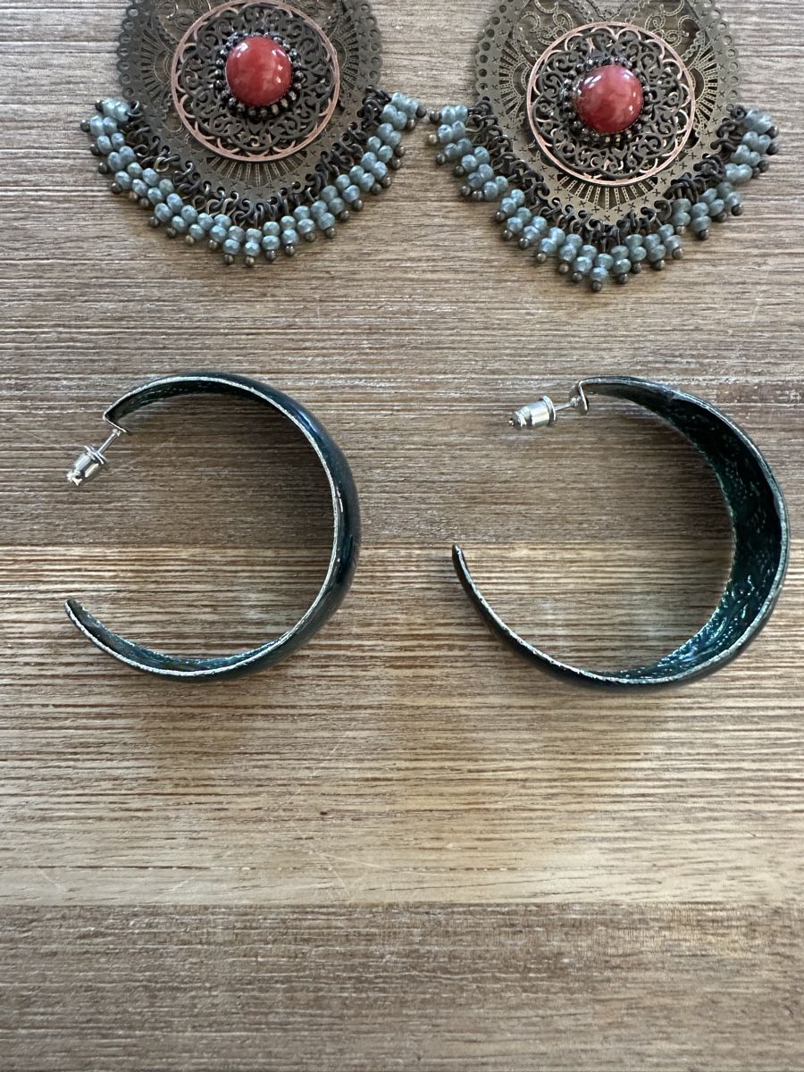 Ohrringe & -stecker: ModeSchmuck Ohrhänger - 3 Paar  – Gebraucht aus Gysenstein von HerZliCHer501 3