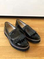 Schwarze Halbschuhe