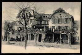 AK Auvernier, Ansicht des Hotel du Lac