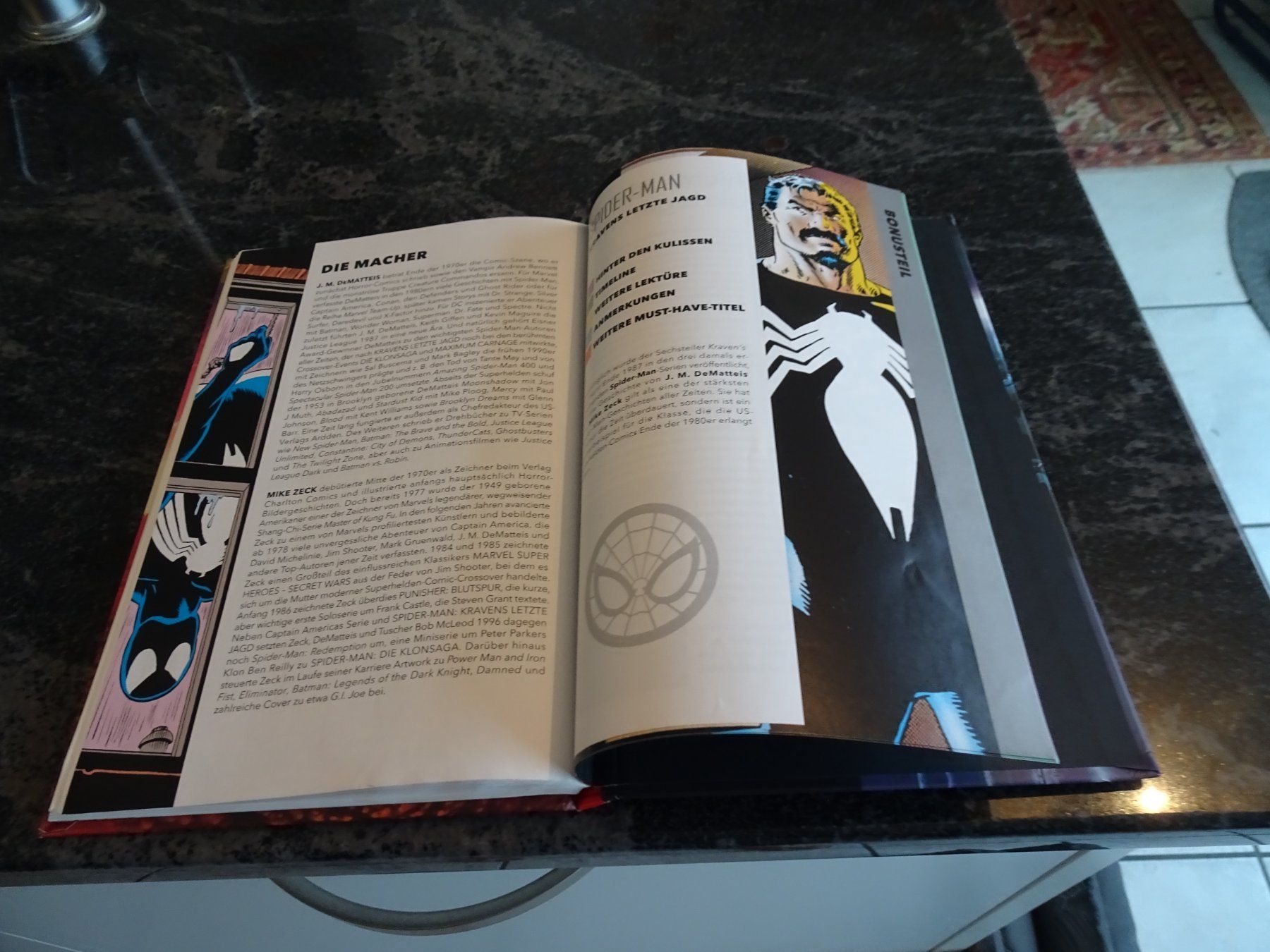 Fumetti: Spider-Man. Kravens letzte Jagd. Marvel Comic Buch.AU6 – Usato da Zürich venduto da Roulet 9