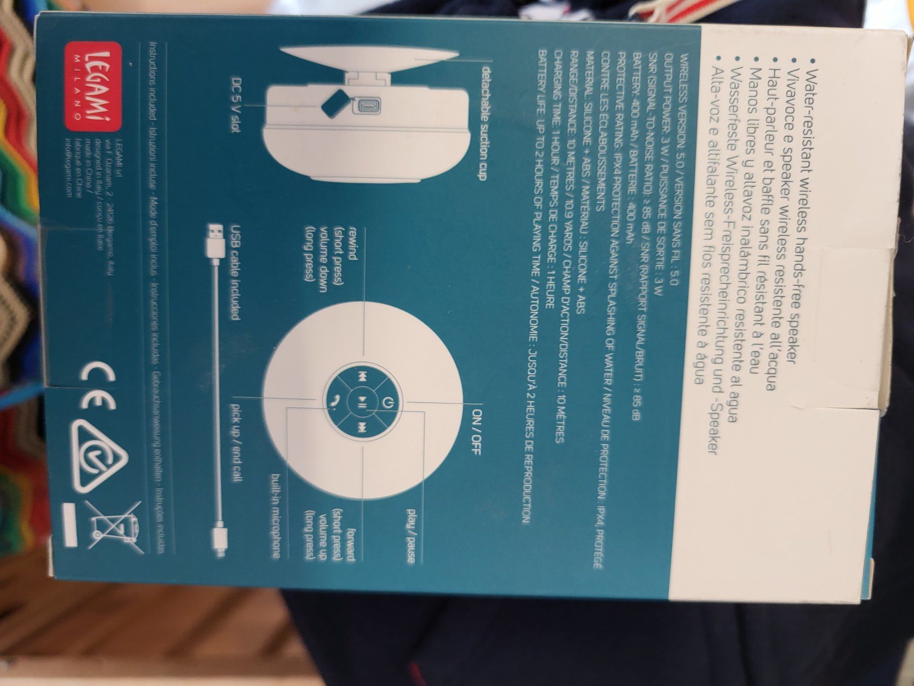 Casse acustiche: Wasserresistenter Lautsprechet B – Nuovo e nell'imballaggio originale da Schwarzenburg venduto da Flamingo07 1