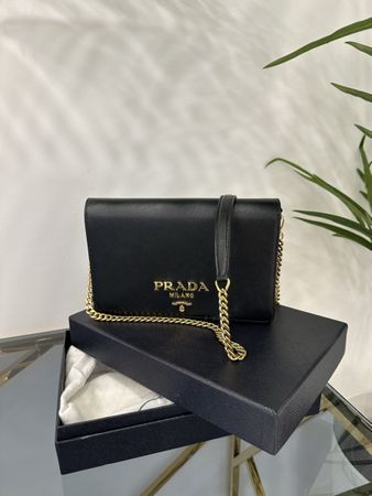 Prada Saffiano Leder Crossbody Bag Top Zustand