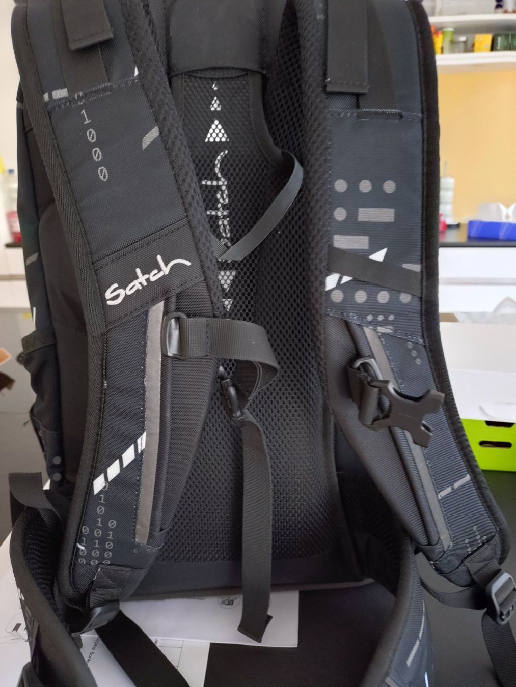Satch Borse & Zaini: Satch Schulrucksack jungen Ninja Matrix – Usato da Bottmingen venduto da Malina_Outlet 2
