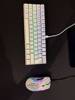 Gaming-Tastatur und Gaming-Maus zu verkaufen!