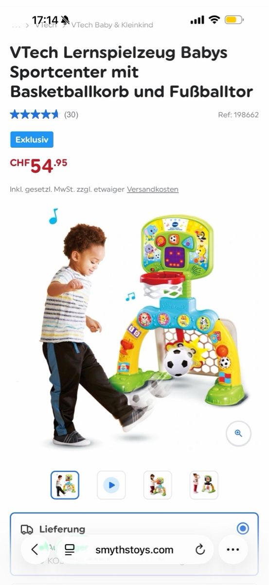 Vtech Giocattoli: VTech Lernspielzeug, Körbe & Tore – Usato da St. Gallen venduto da naz_s22q