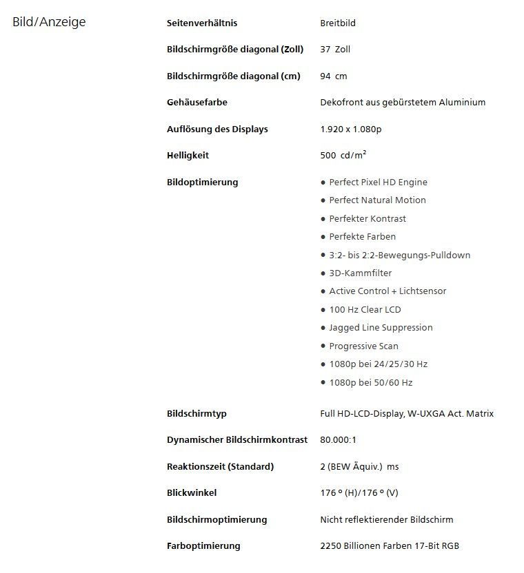 Philips Televisori: Philips 37" Ambilight Full HD TV – Usato da Düdingen venduto da Damien123456789 9