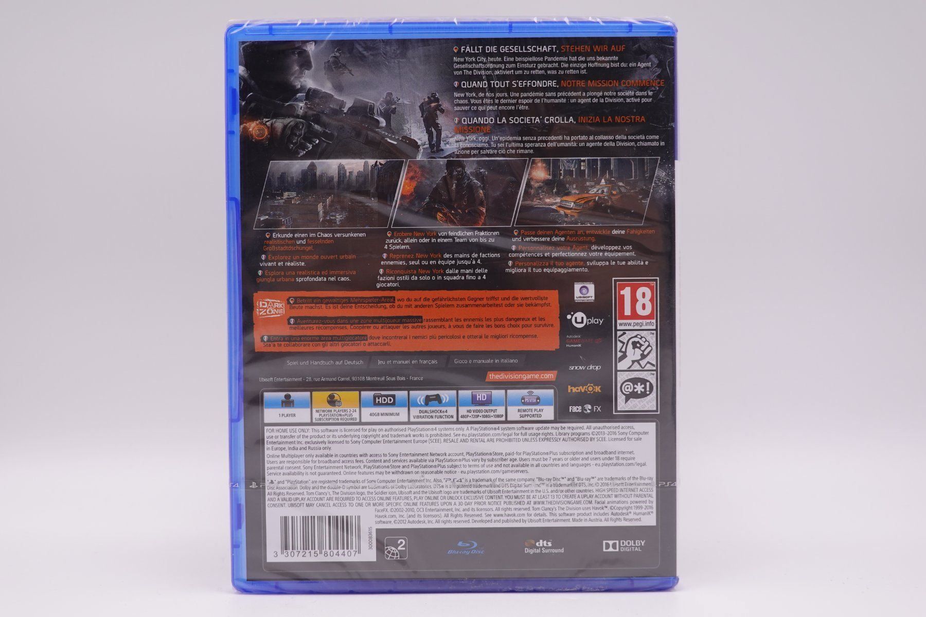 Sony Giochi: The Division (NEU) (PS4) – Usato da Herisau venduto da ZelliZone 1