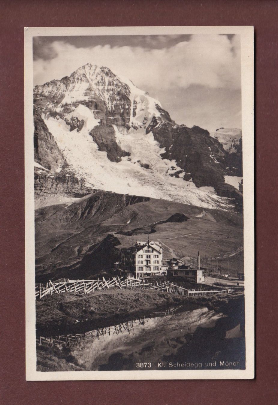 Ansichtskarten: KLEINE SCHEIDEGG - Mönch – Gebraucht aus Pully von nicecards-shop