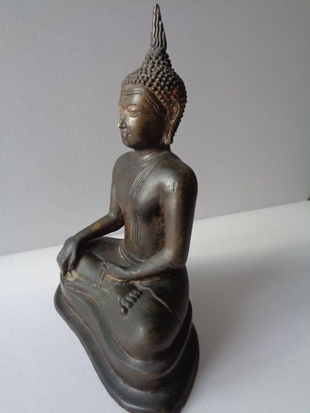 Skulpturen & Statuen: Alter Buddha aus Bronze - Thailand – Gebraucht aus Chur von omonia 4