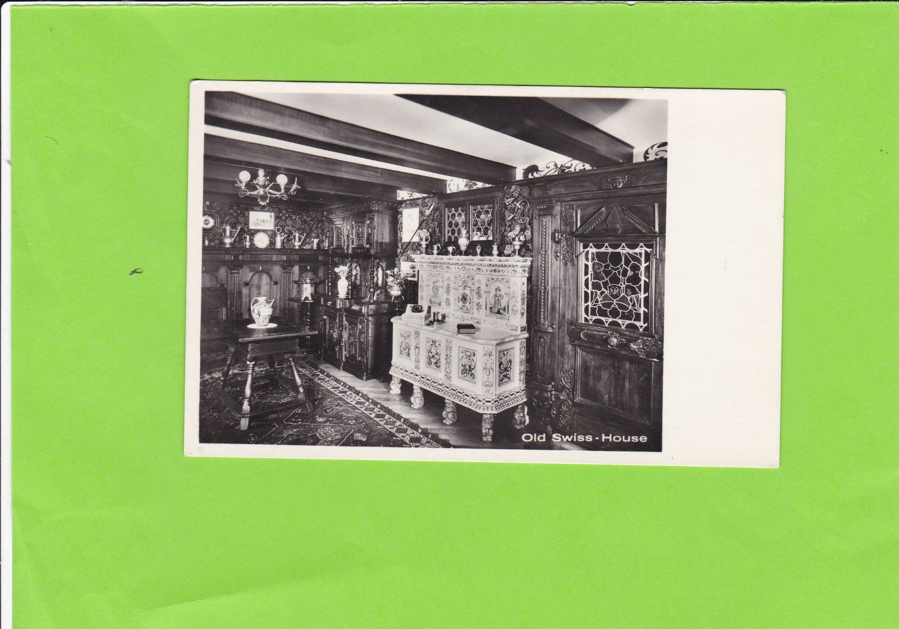 Ansichtskarten: Old Swiss House – Gebraucht aus St. Peterzell von neckertal