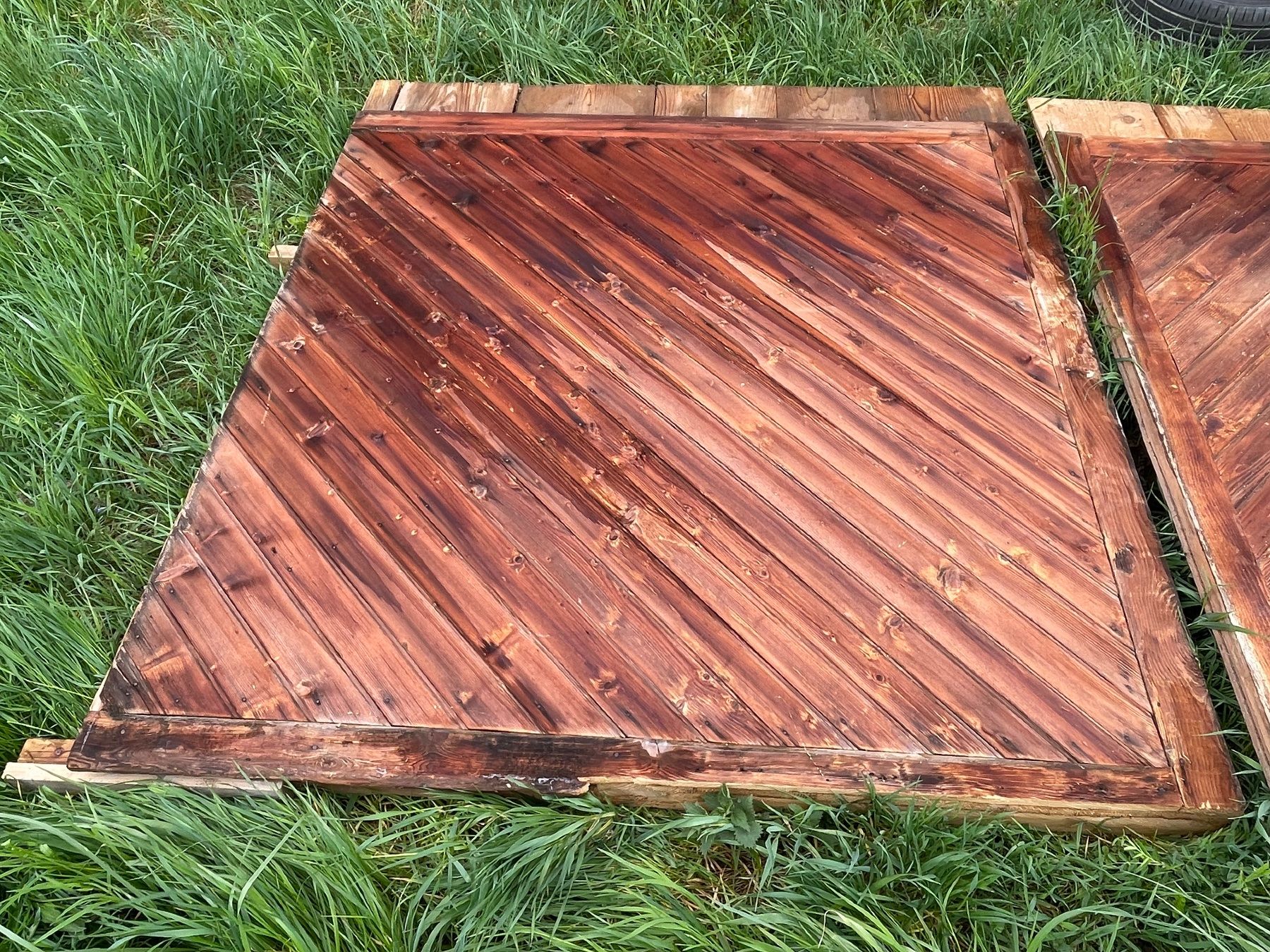 Porte: Scheunentor aus Holz – Usato da Gletterens venduto da XBHS7412 2