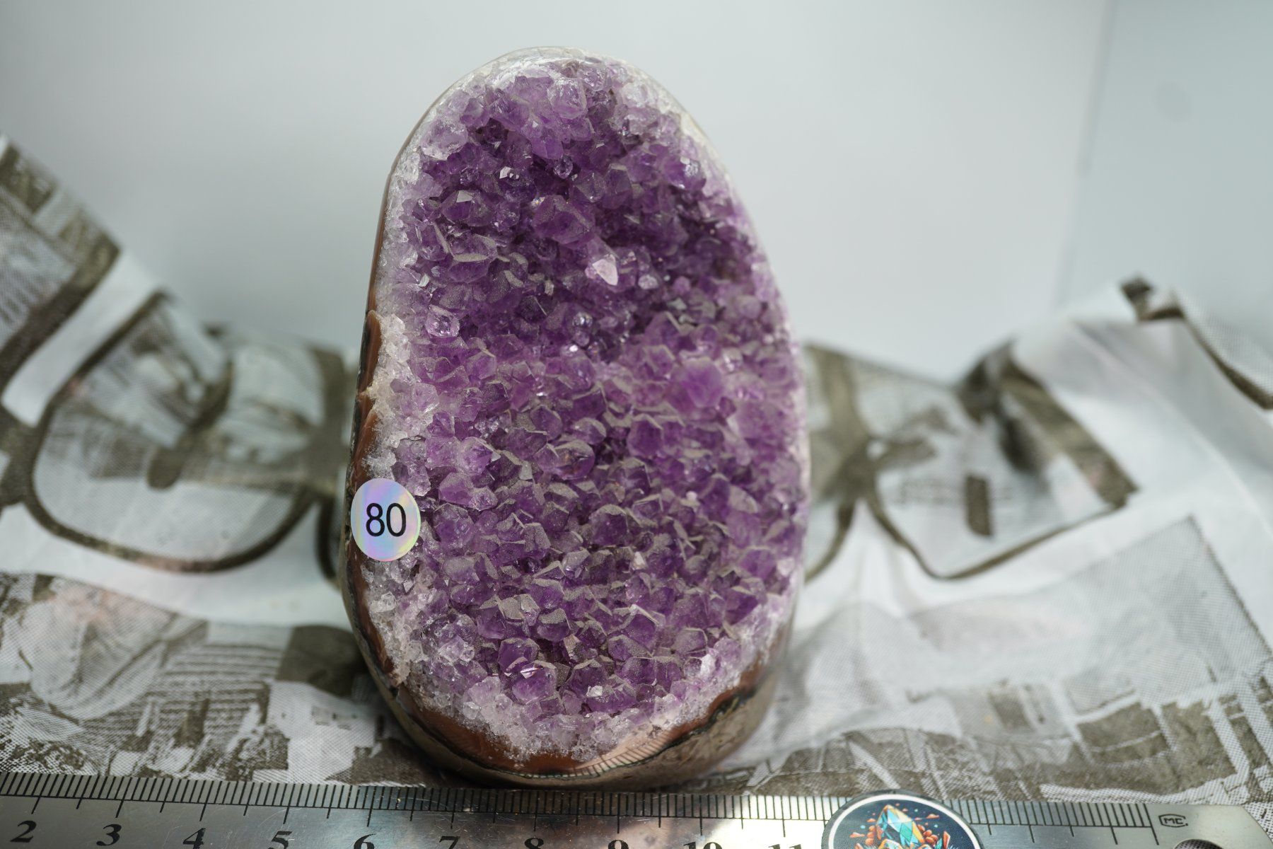 Mineralien & Heilsteine: Amethyst Druse  9cm x 6cm    Direkt – Neu und originalverpackt aus Eschenbach SG von topstone 5