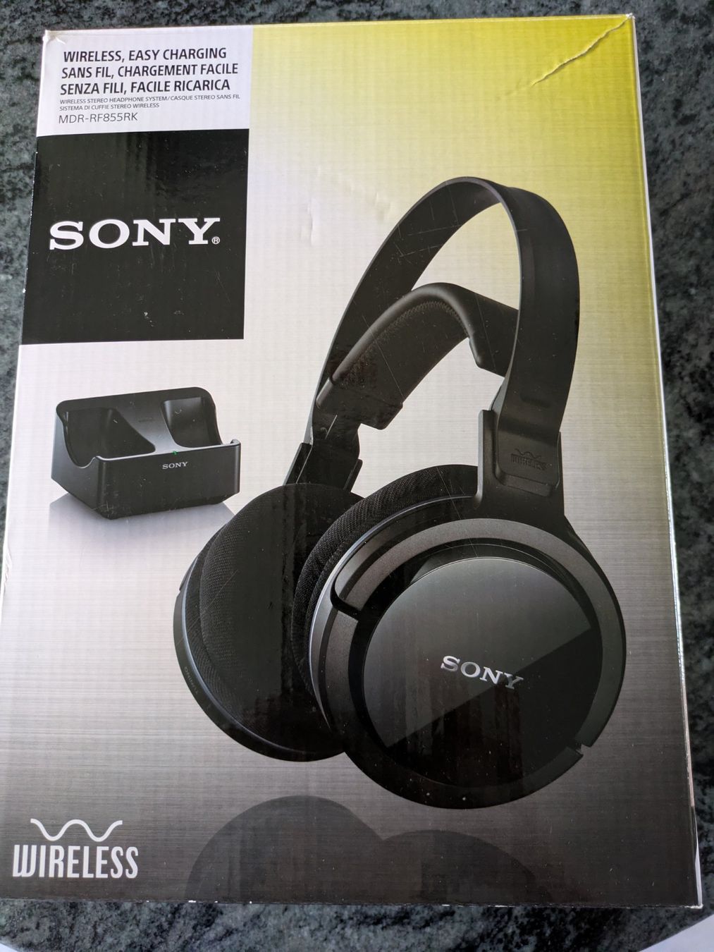 Sony Cuffie: Kopfhörer, von Sony, wireless, easy charging (Funkkopfhörer) – Usato da Illnau venduto da Df7551