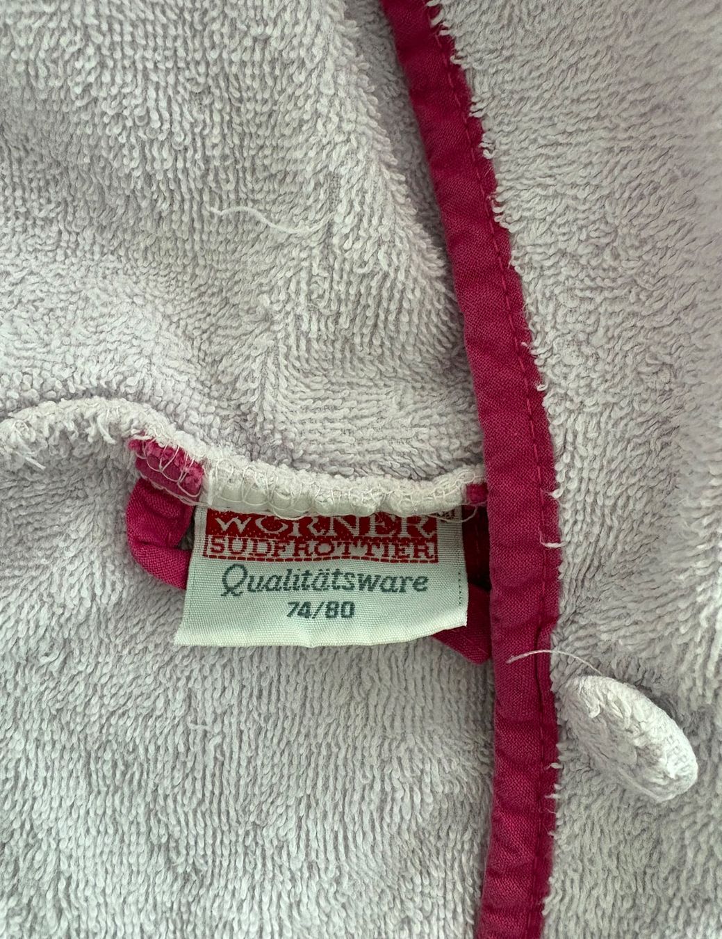 Bademäntel: Bademantel Grösse 74/80 – Gebraucht aus Wangen ZH von pink28 1
