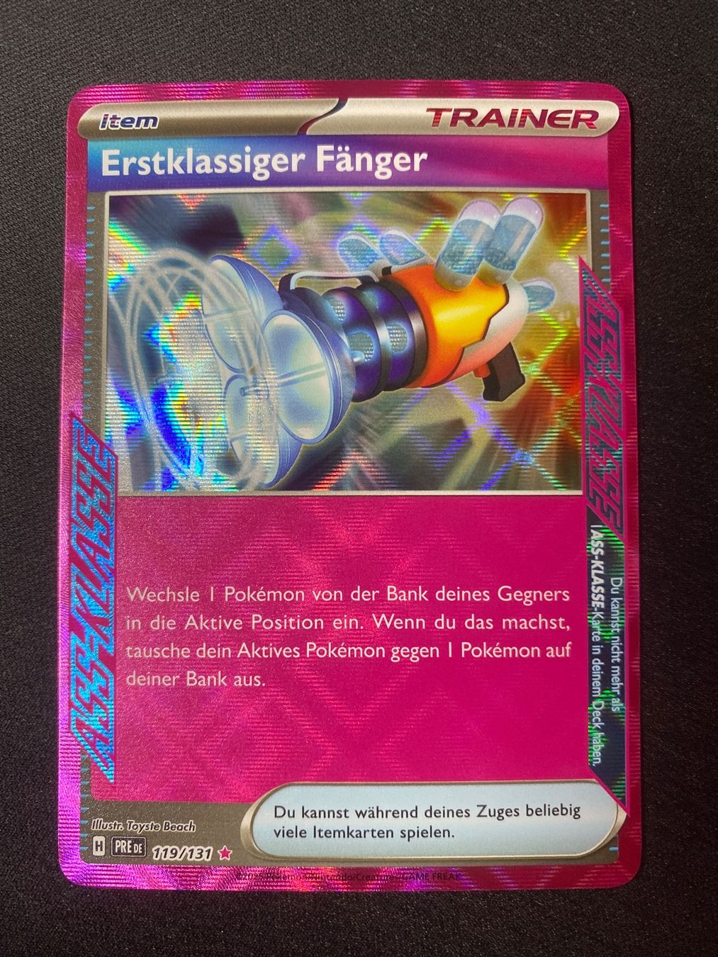Pokémon Carte collezionabili: Erstklassiger Fänger 119 - Prismatic Evolutions - DE – Nuovo (secondo la descrizione) da Hausen AG venduto da Shrade