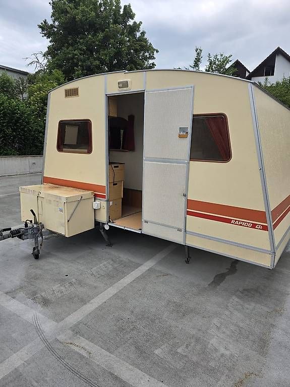 Rapido Veicoli da campeggio: Rapido Export Klappwohnwagen  Originalzustand 1984 – Usato da Tann venduto da Gyzer6