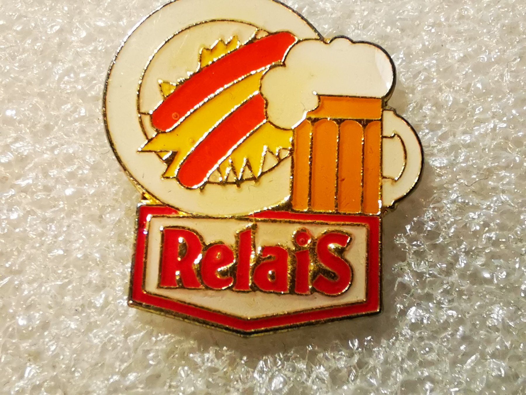 Placchette & Badge: Ansteckpin 32: Relais – Usato da Oppligen venduto da Pin-Fall-Shop