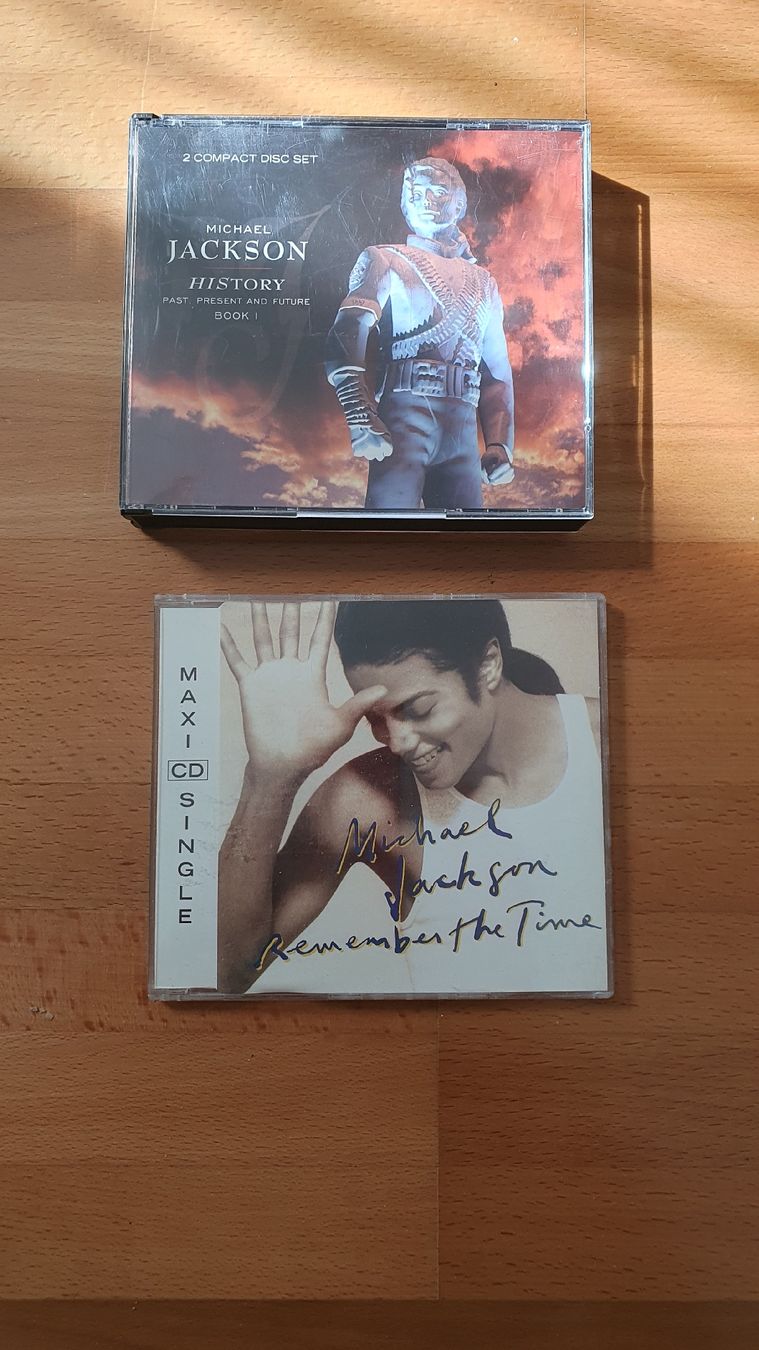 CD: Michael Jackson CDs: History & Remember the Time – Usato da Meilen venduto da DodoSchubi