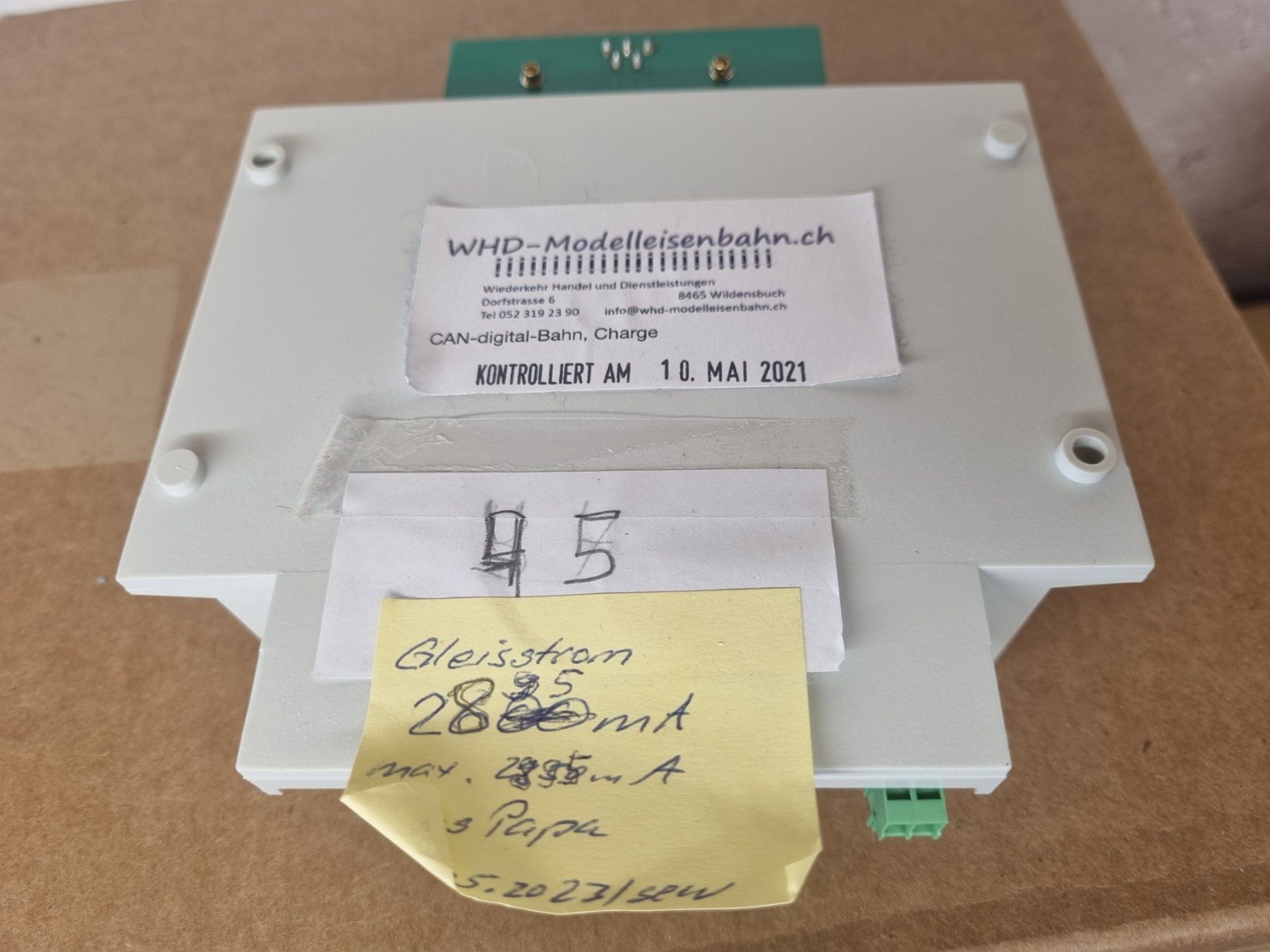Modelleisenbahnen: Cdb Elektronik Modulbooster H0 Wechselstrom – Neu (gemäss Beschreibung) aus Männedorf von Modelle-aller-Art 2
