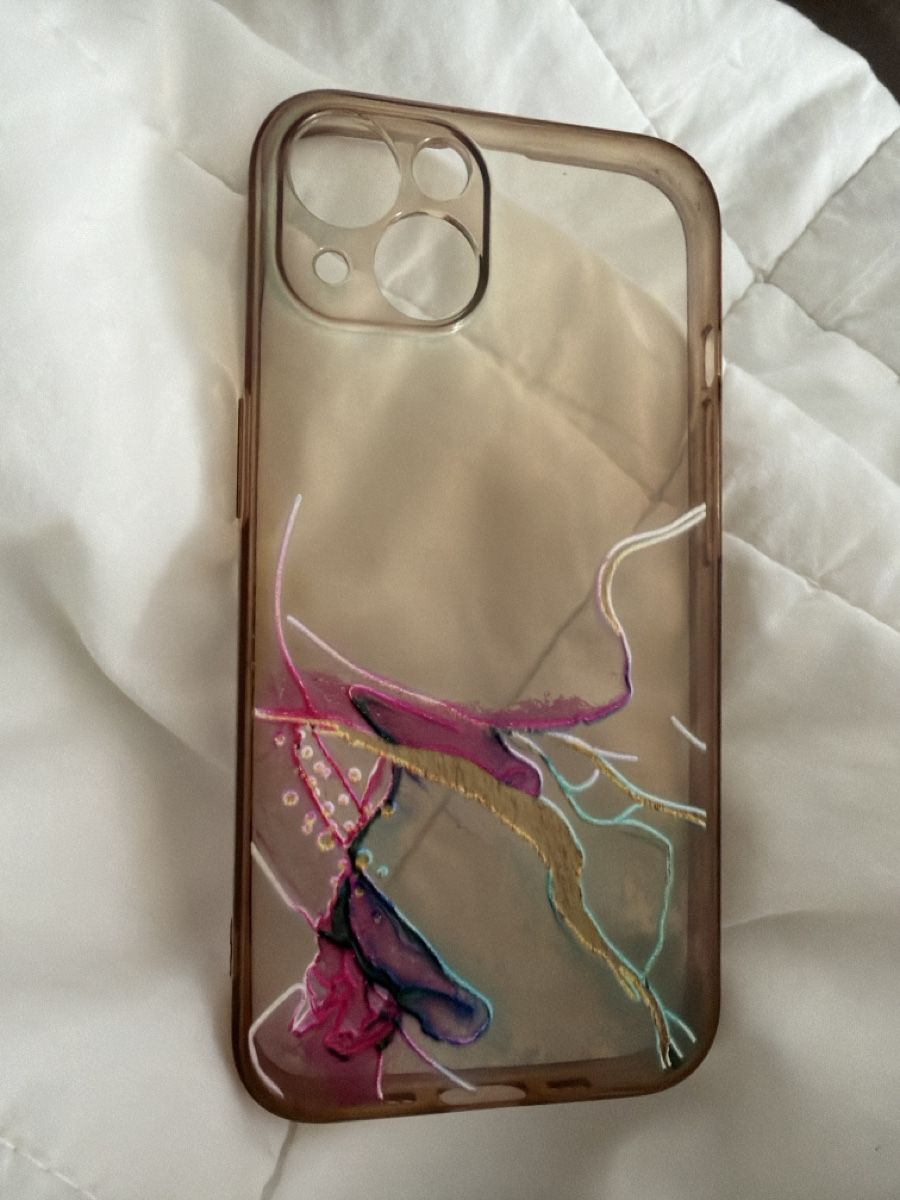 Apple Cover & Protezioni schermo: iPhone 13 Handyhülle mit abstraktem Design – Usato da Kaisten venduto da saleforfun