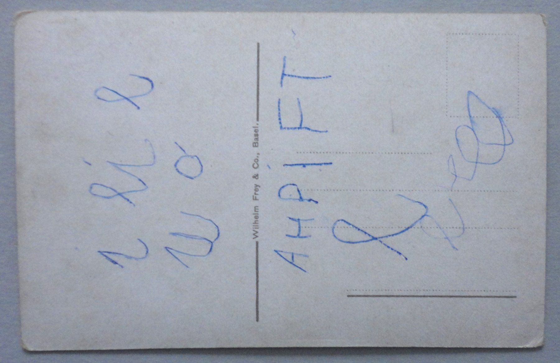 Cartoline postali: Basel, Bundesbahnhof – Usato da Fétigny venduto da Billy2miny 1