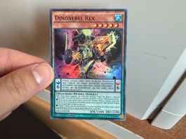 Dinonebel Rex - Yu-Gi-Oh! Karte - Top Zustand! Selten!