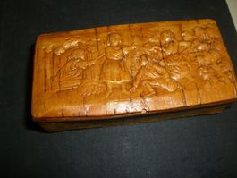 Tabatiere Birkenholz 19. Jh.