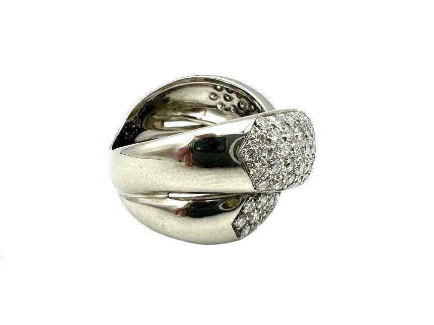 Anelli: Bague Bucherer Or Blanc 18K Et Diamants – Usato da Renens VD venduto da rom_v9jv 4