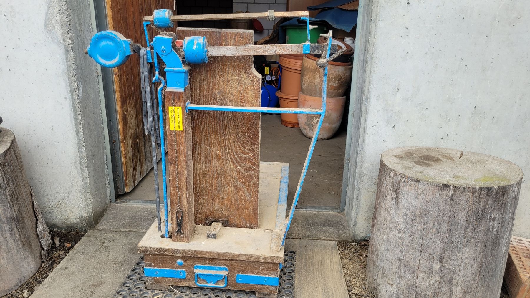 Waagen und Gewichte: Holzwaage – Gebraucht aus Sumiswald von and_kmn7 1