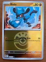 Pokemon Riolu Reverse (Versand gratis)