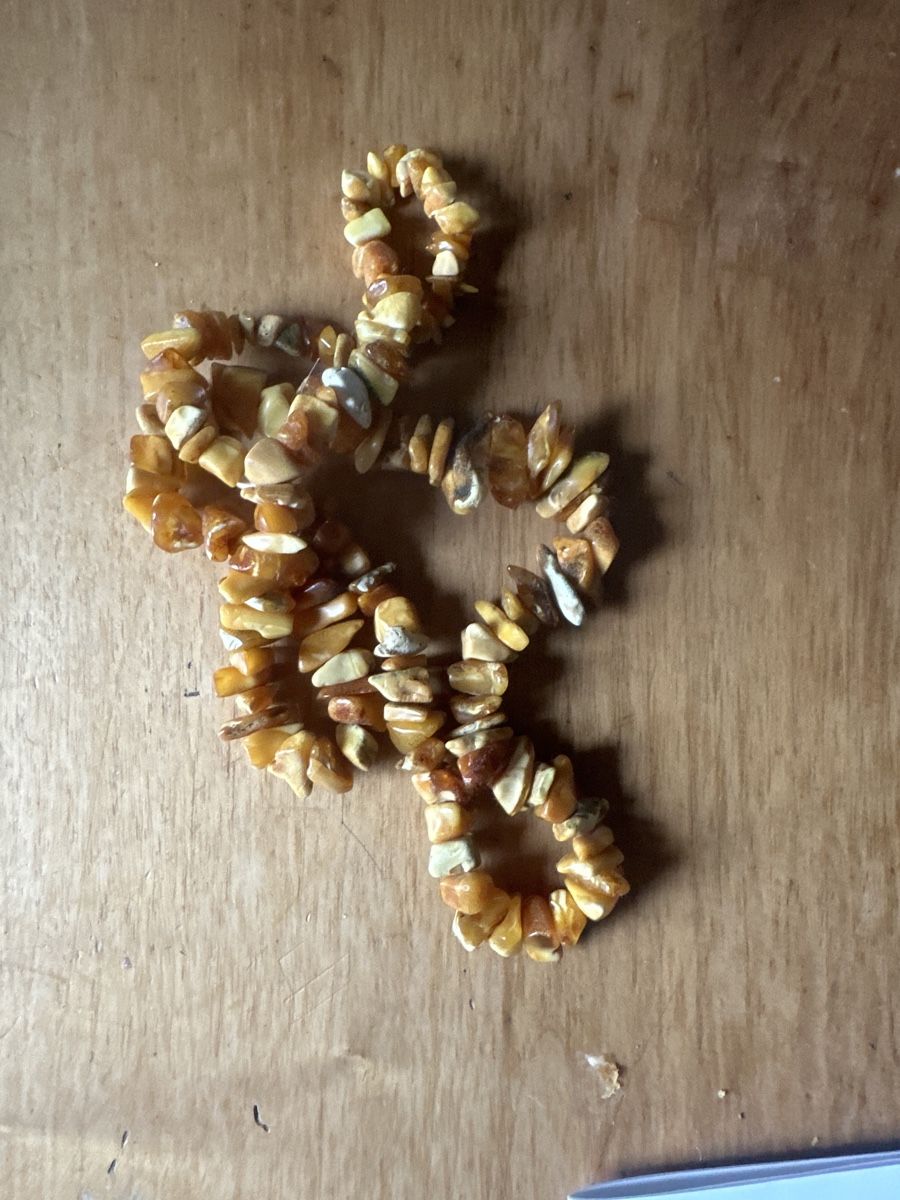 Catenine: Schöne Bernstein-Kette, butterscotch – Usato da Frauenfeld venduto da aluma14 2
