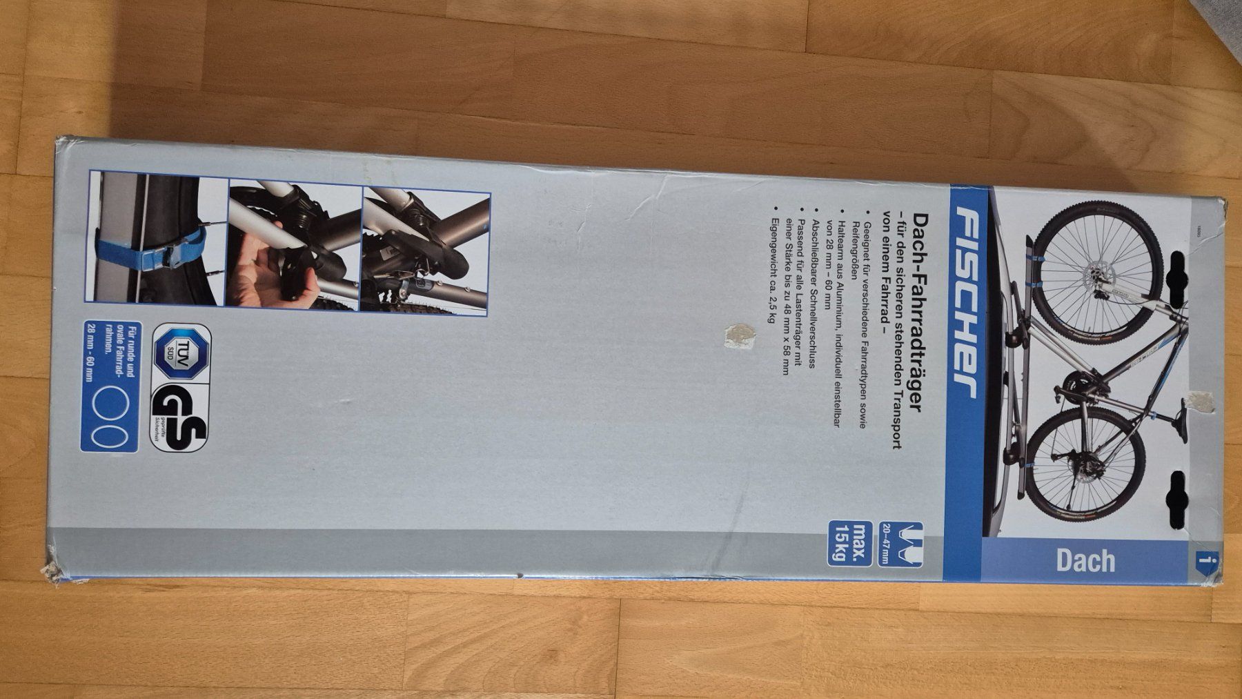 Dachträger: Fischer Dachfahrradträger orginalverpackt – Neu und originalverpackt aus Zürich von cosma67