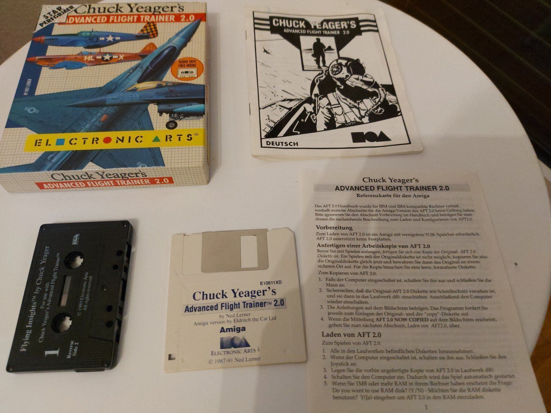 Giochi: Chuck Yeagers Amiga OVP – Usato da Aarau venduto da Kaesekuchen2000