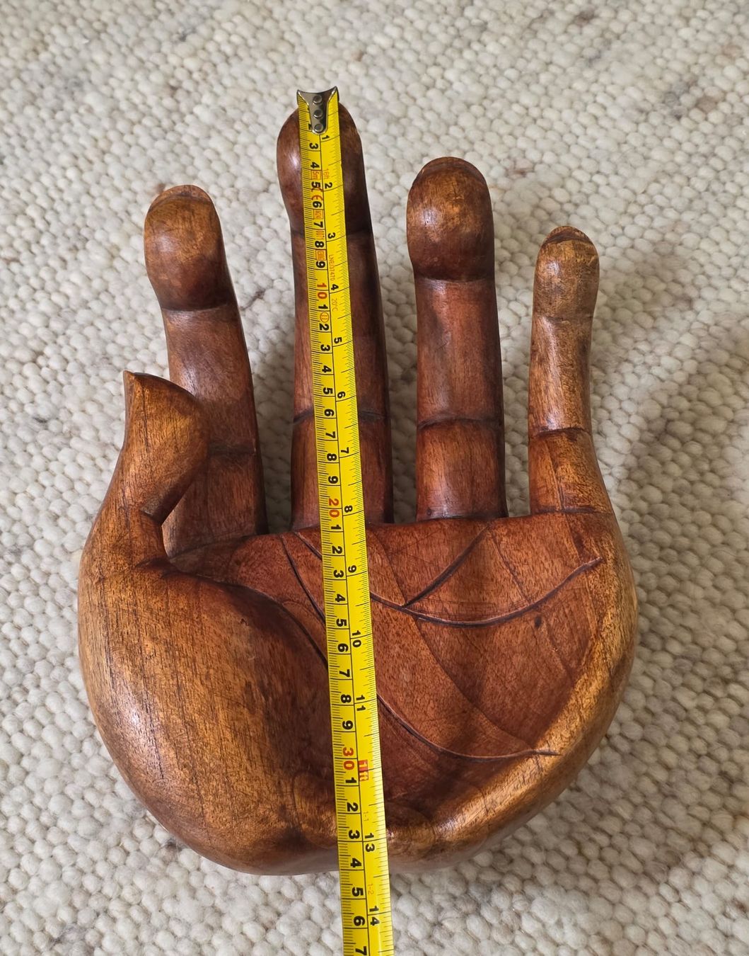 Tutte le decorazioni: Dekoschale Hand Holz – Usato da Rheinsulz venduto da Dred 7