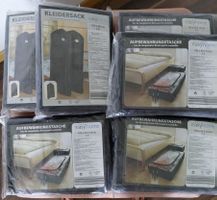 Kleideraufbewahrung Taschen (2 Kleidersäcke, 4 Taschen)