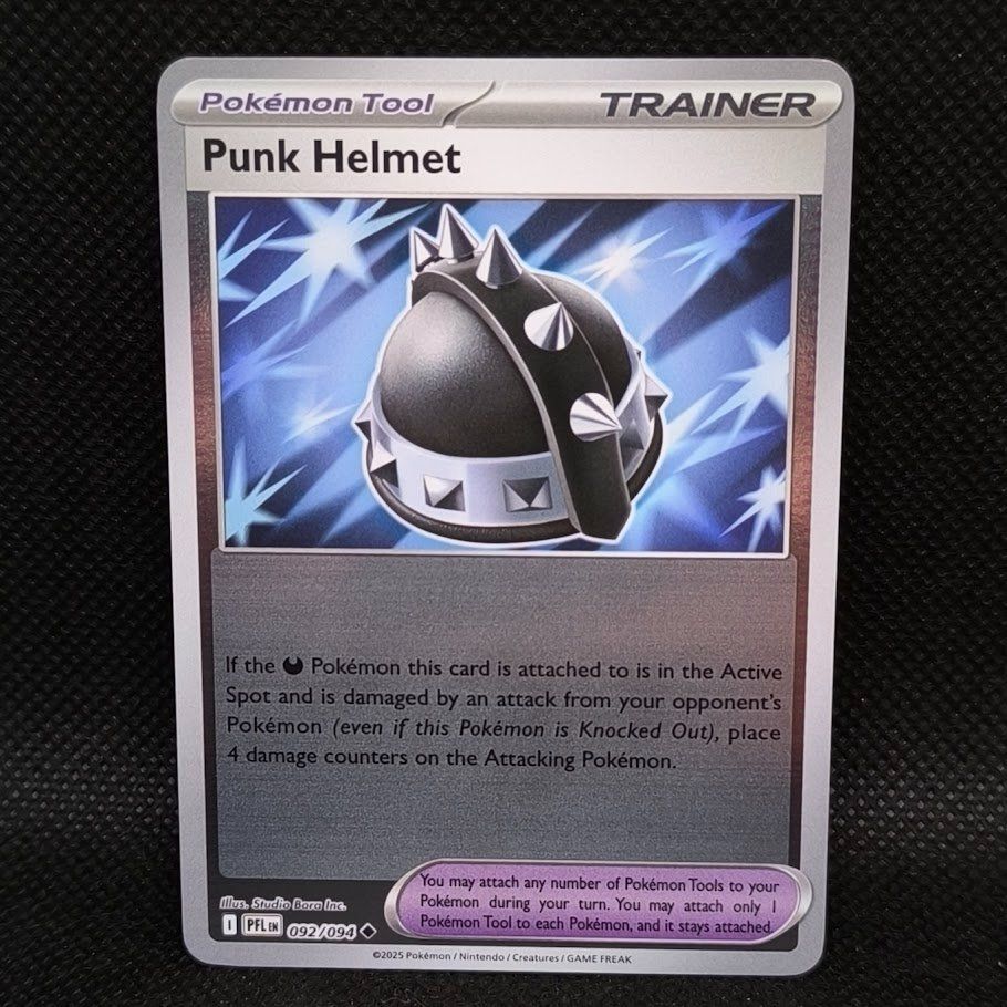 Pokémon Carte collezionabili: Punk Helmet - Reverse Holo - PFL - 092/094 - EN – Usato da Ballwil venduto da Lutadorx