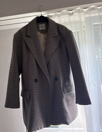 Bershka Blazer, kariert, Grösse M, Herbst-Look!