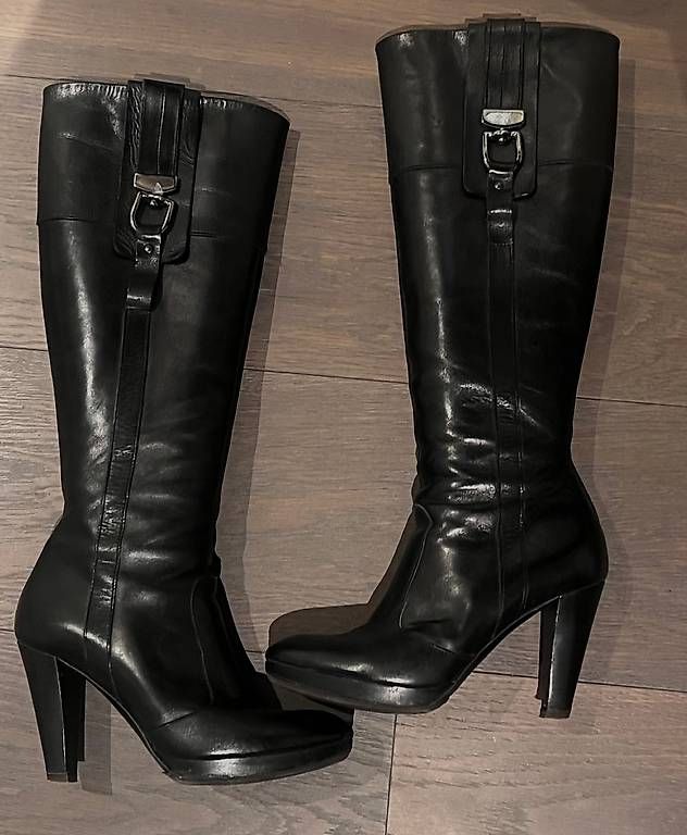 Navyboot Scarpe da donna: Navyboot Stiefel schwarz Grösse 36 – Usato da Kilchberg ZH venduto da SyFo286